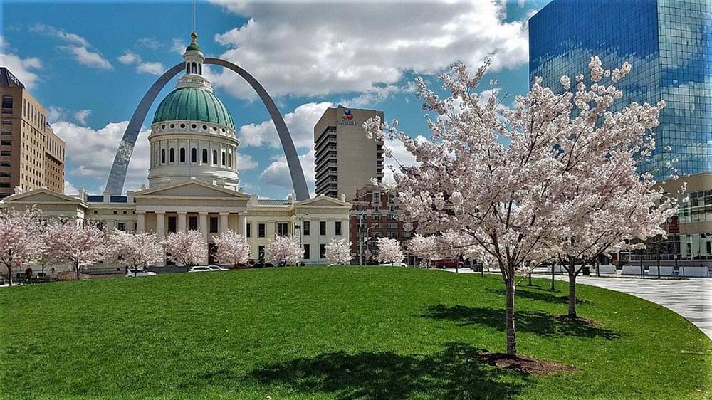 Old Courthouse in downtown St. Louis